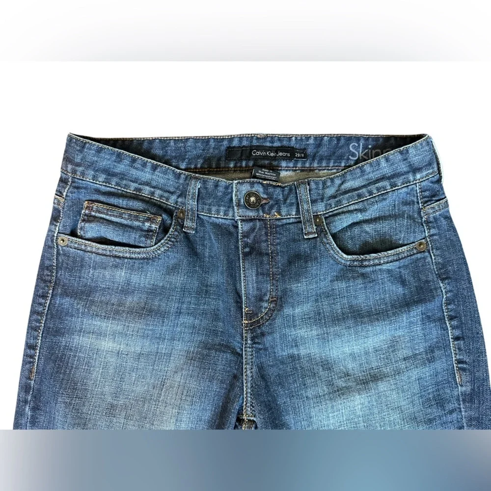 Calvin Klein Jeans Skinny Jeans Blue Women’s Size 8. - Picture 3 of 15
